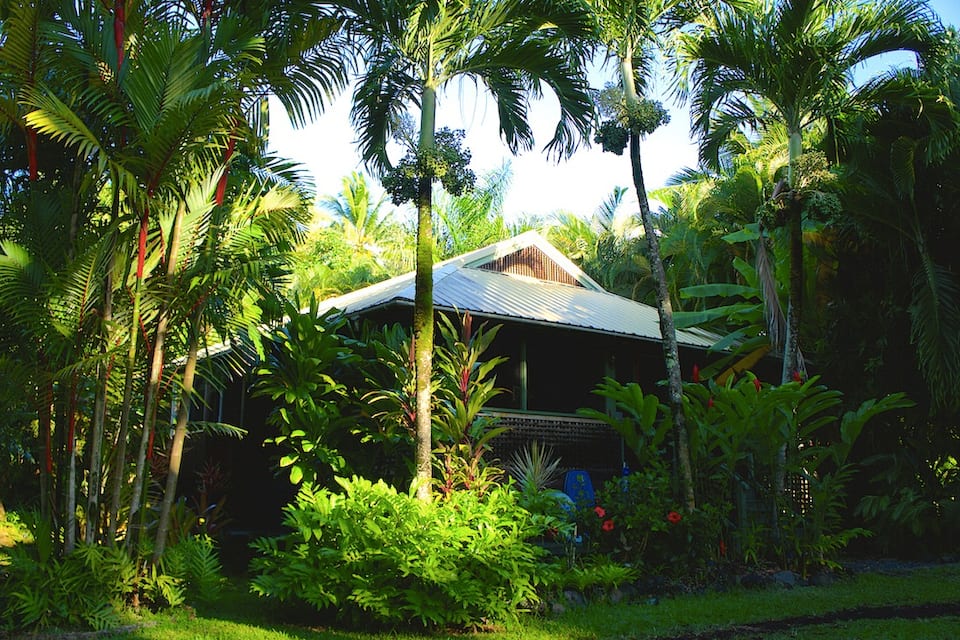 the Hana Ocean Palms Bungalow is one of the best Airbnbs in Maui