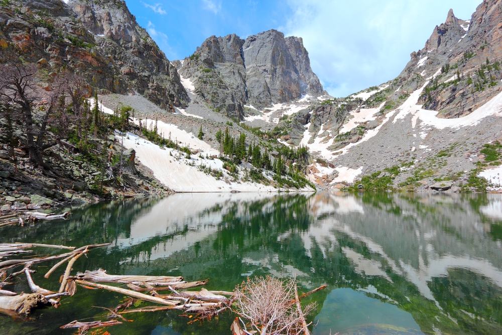 The Emerald Lake Trail is one of the easiest destinations to hike with dynamic mountain views and bright green lakes  