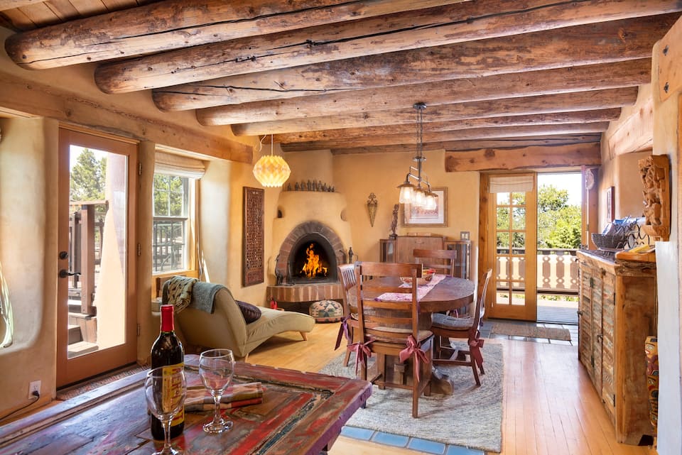 The Artist Retreat on Tano Road is one of the best Airbnbs in Santa Fe