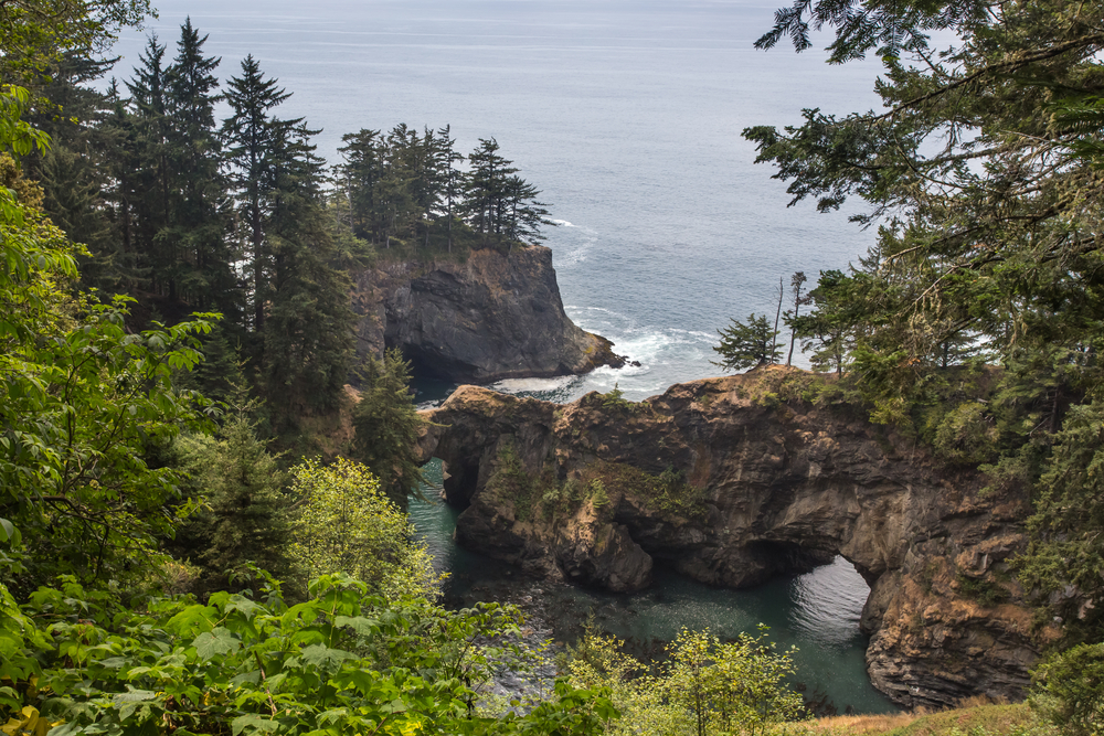 Natural Bridge at Samuel H Boardman State Park