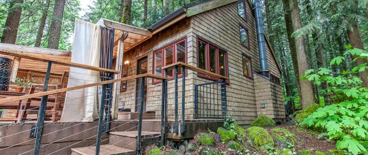 mount hood cabin in the woods on VRBO in oregon