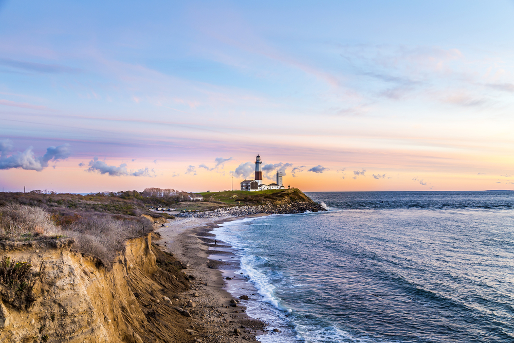 A lighthouse in East Hampton New York one of the best weekend getaways in the usa