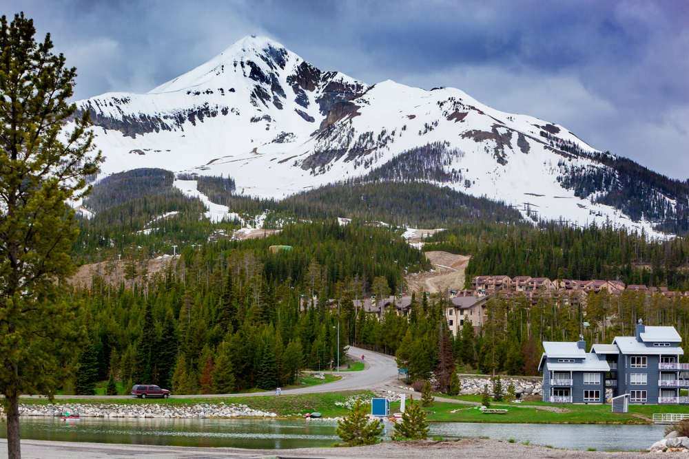 a photo of big sky resort one of the best things to do in montana