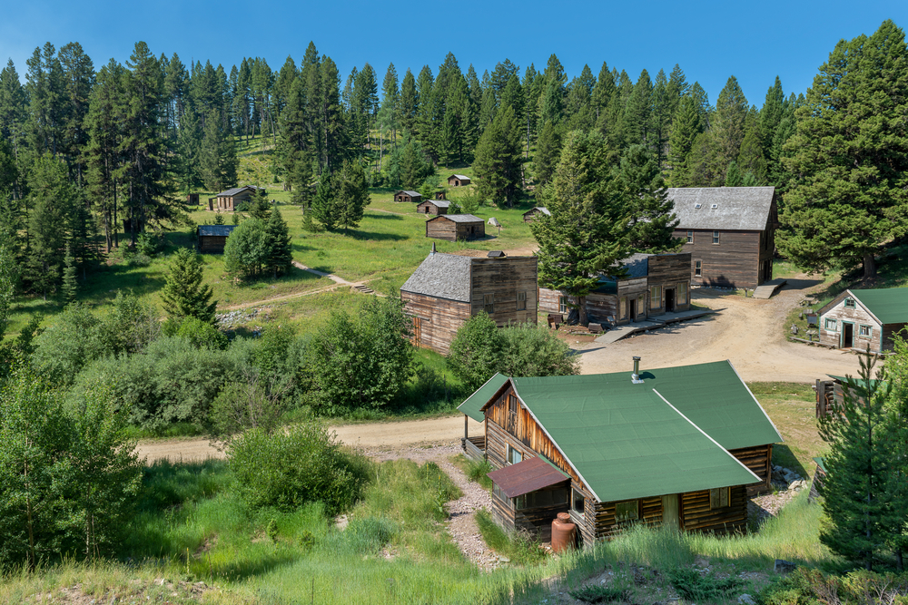 a photo of garnet ghost town one of the coolest places to visit in montana