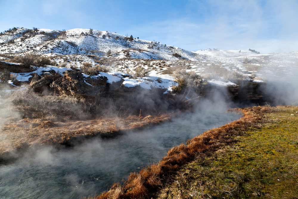 a photo of a natural hot springs one of the coolest things to see in montana