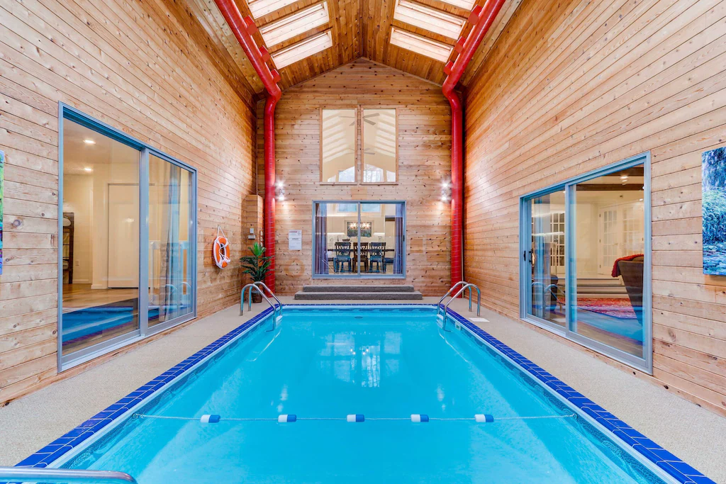 a photo of a ponocos pennsylvania paradise, one of the top indoor pool house rentals