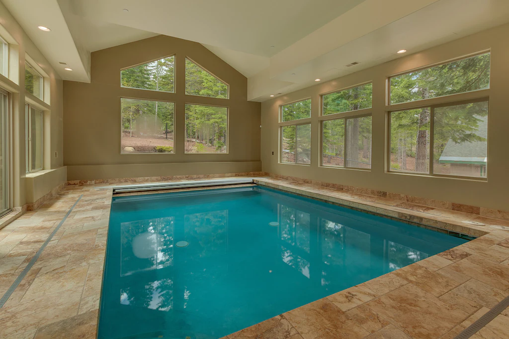 a photo of a lake tahoe retreat, one of the best vacation rentals with indoor pools