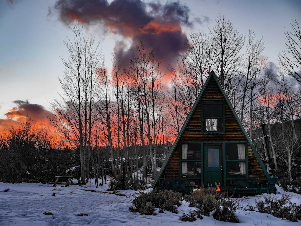 a photo of moose haven cabin, one of the top cabins in the colorado mountains
