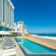 pool at a hotel overlooking the ocean at one of the best adults only resorts in the USA