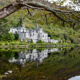 castle on a lake in ireland showing the best time to go to ireland for weather