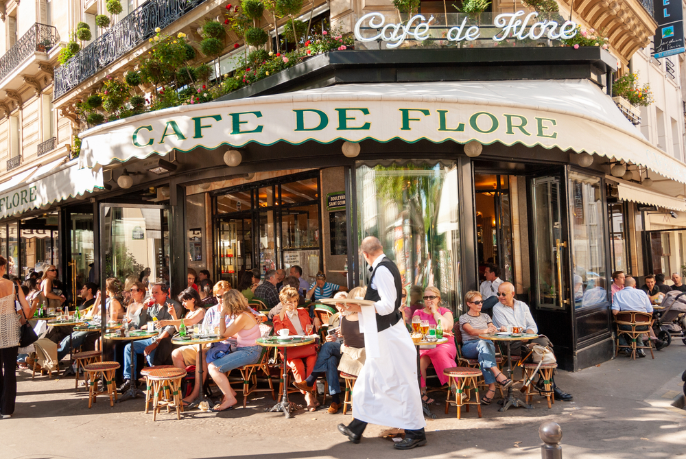 The iconic Cafe de flore in Paris should be on your list of where. to stop if spending. 3 days in Paris