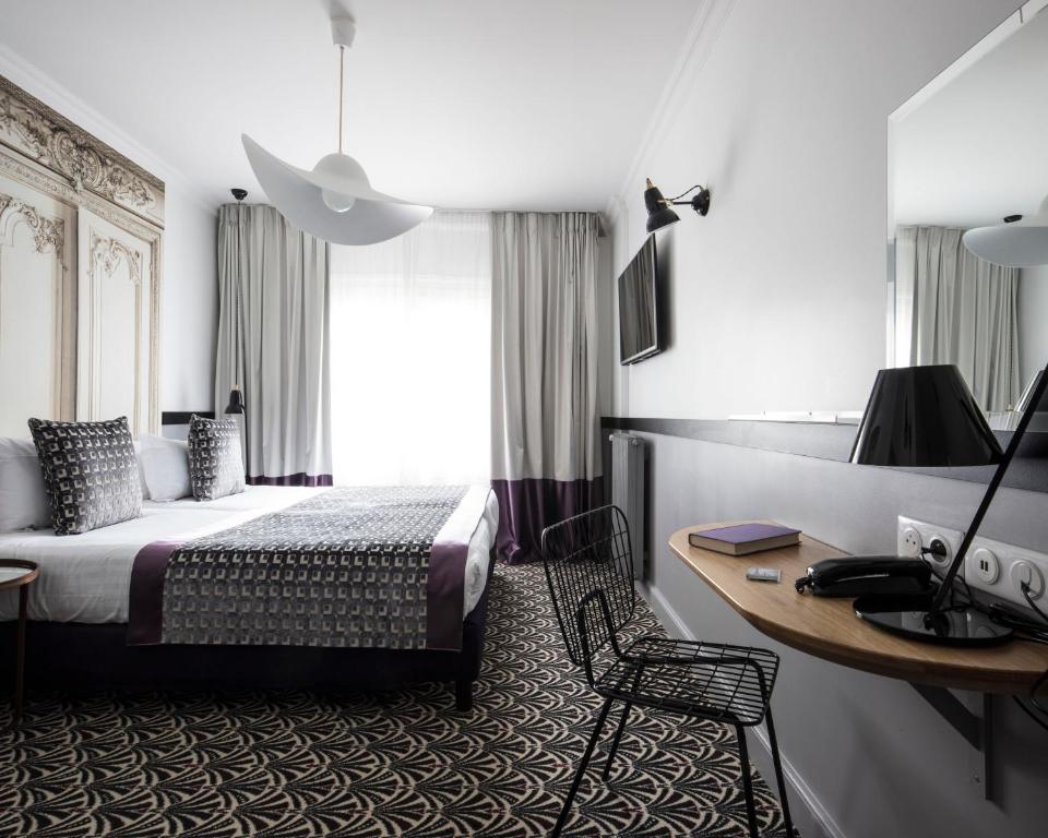 The 4 start Hotel Malte is centrally located with historic building with modern furnishing making it a great hotel for you  1 day in Pari itinerary