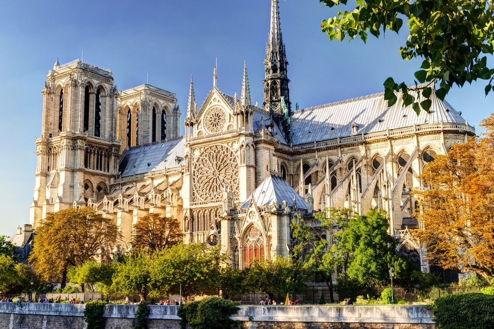 Notre Dame cathedral is an iconic church in Paris can't be missed