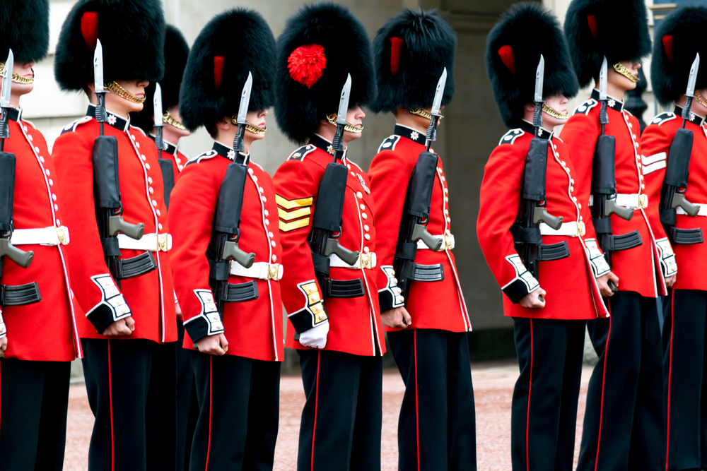 The British guards in their outfits with black hats and red coats during the changing of guard ceremony are one of the things that needs to be on your 2 days in London Itinerary. 