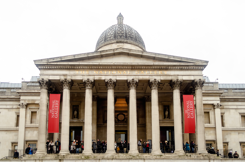 The National Gallery is one of the free museums you can visit on your 2 days in London itinerary