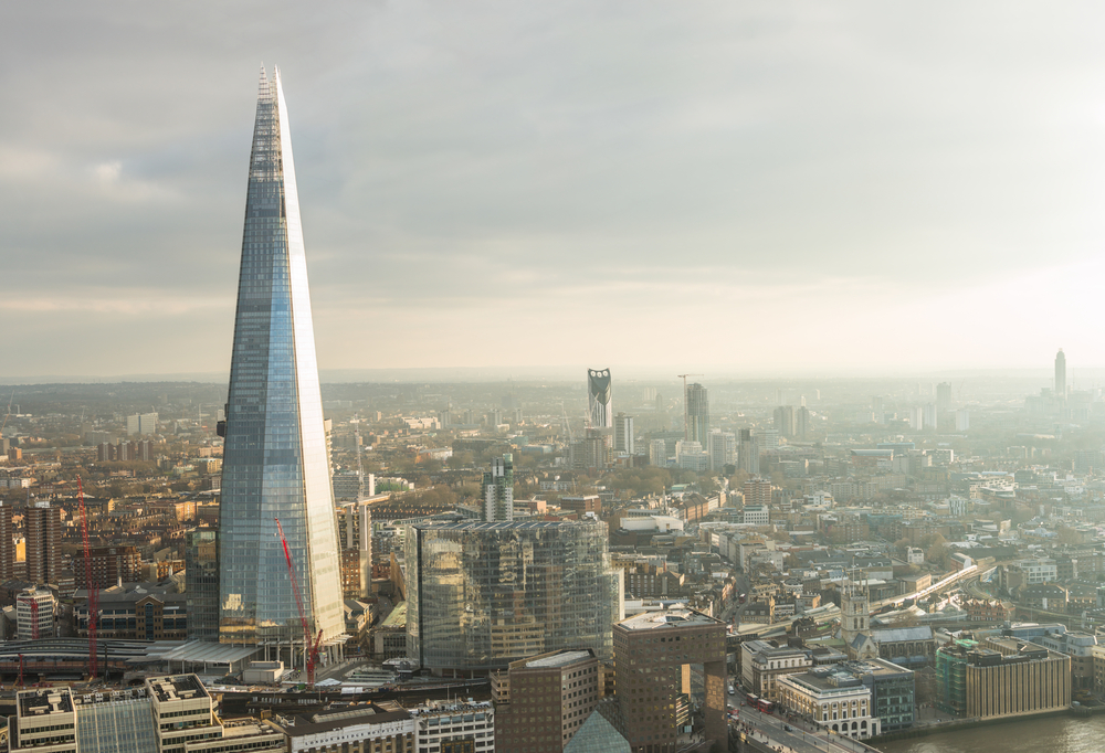 The Shard building the tallest building inn London