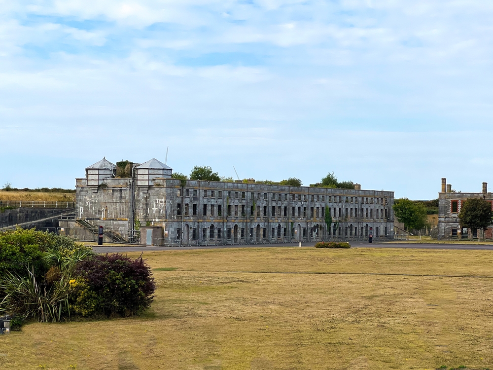 Spike Island an old jail near one of the things to do in Cobh 