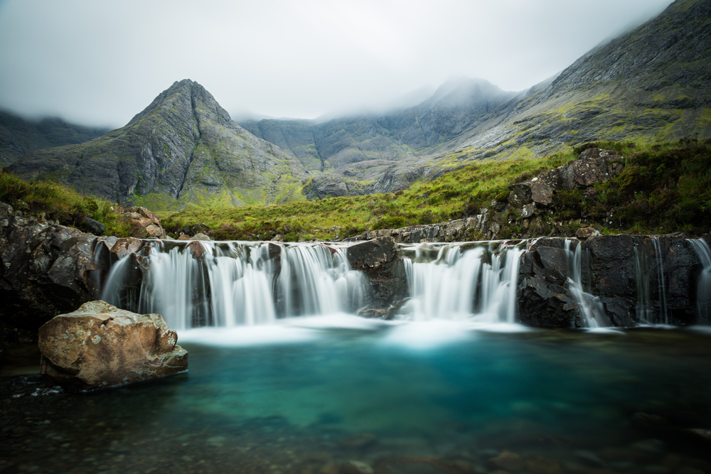The Fairy Pools, Glen Brittle, Skye, Scotland. The article is about Buy From Amazon Before Scotland.