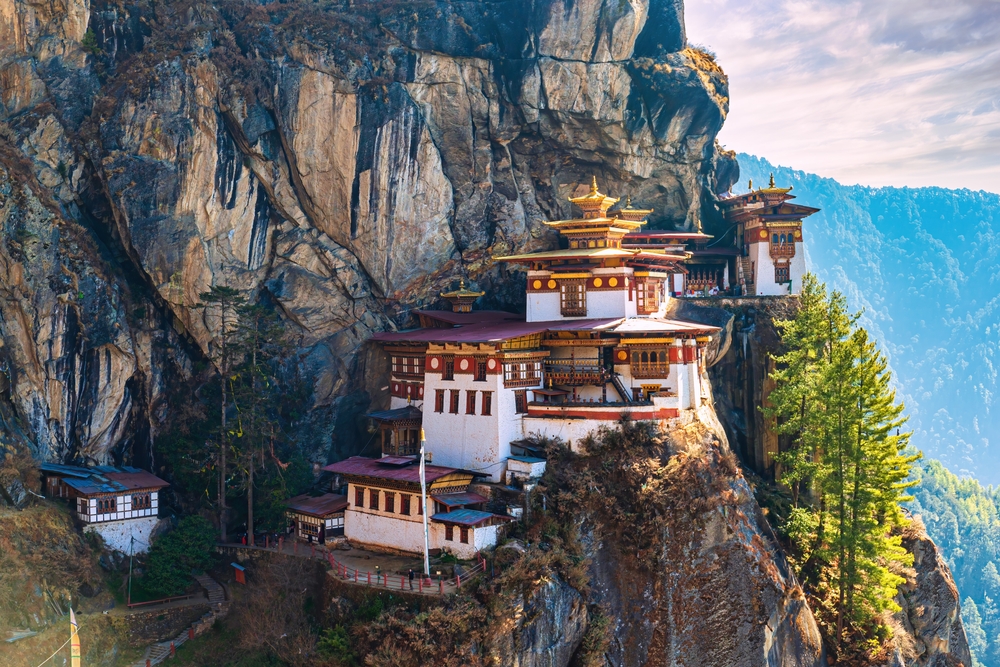 Taktshang Goemba Tigers Nest monastery in Bhutan