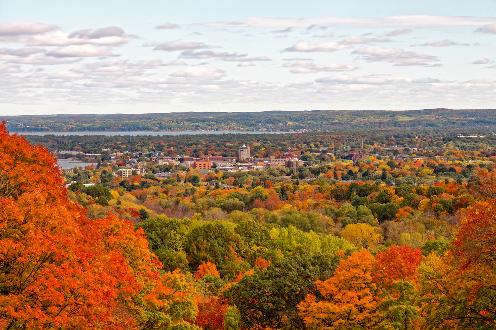 Downtown Traverse City Michigan